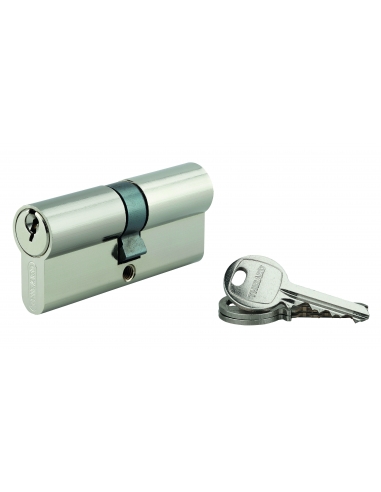 Cilindro europeo SA UNIKEY 30x45 mm nichelato con 3 chiavi THIRARD