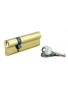Cilindro europeo SA UNIKEY 30 x 70 mm in ottone, chiave uguale, 3 chiavi - THIRARD
