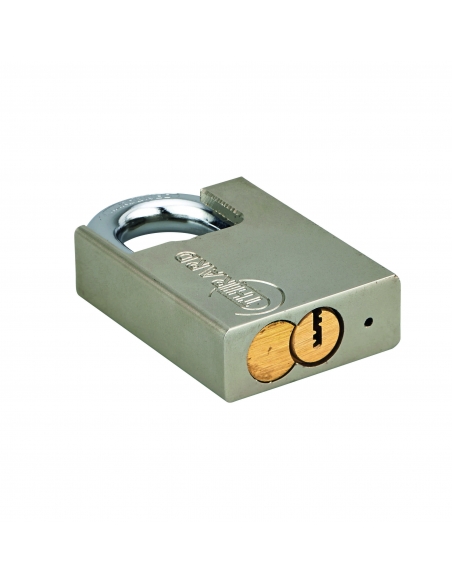 Lucchetto QUADRA 50 mm con arco protetto, 4 chiavi reversibili – THIRARD
