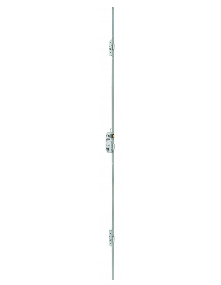 Vista aggiuntiva 1 di Cassa serratura a 3 punti NF QC con catenacci rettangolari, frontale 2040 x 18 mm – THIRARD