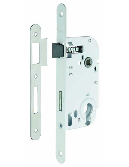 Cassa serratura asse 50 mm per cilindro europeo, spessore 10 mm, codice V/BR – THIRARD