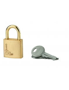Lucchetto in ottone 20 mm con arco in ottone – THIRARD