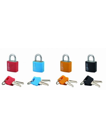 Set di 4 lucchetti TYPE 1 ALU COLOR 20 mm – THIRARD