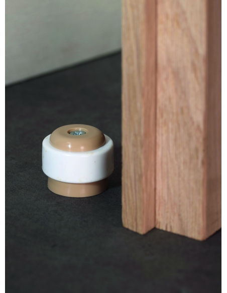 Fermaporta da pavimento Ø 35 mm in plastica – THIRARD