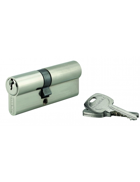 Cilindro europeo STD 35 x 45 mm, nichelato, 3 chiavi – THIRARD