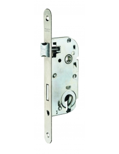 Cassa serratura ECO da incasso per cilindro europeo, asse 40 mm, frontale inox, senza incontro – THIRARD