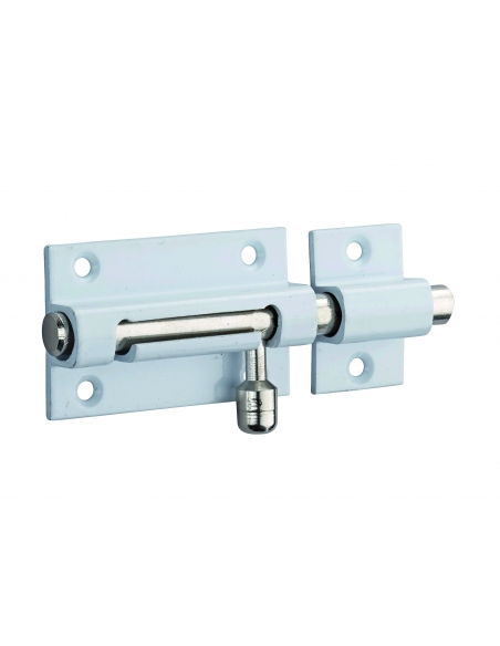 Chiavistello in ottone verniciato bianco 50 mm – THIRARD