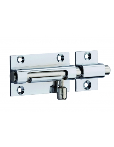 Chiavistello in ottone cromato 70 mm – THIRARD