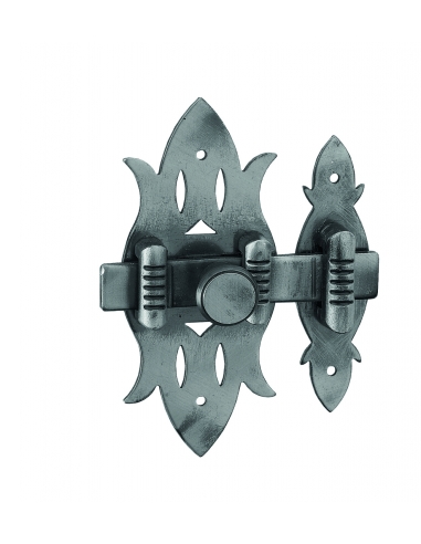 Chiavistello RUSTIQUE in ferro patinato, 40 x 90 mm – THIRARD