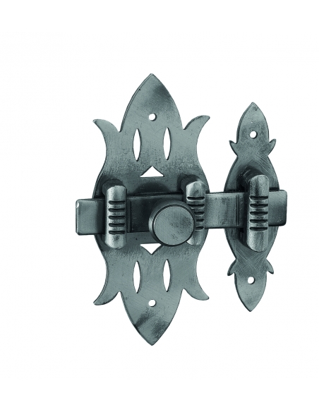 Chiavistello RUSTIQUE in ferro patinato, 40 x 90 mm – THIRARD