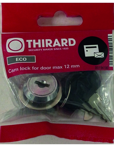 Vista aggiuntiva 1 di Serratura a camma 16 mm per spessore massimo 12 mm – THIRARD