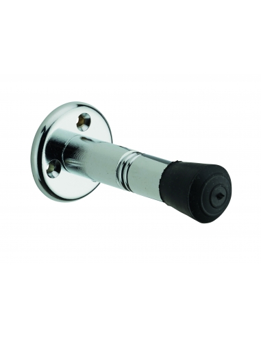 Fermaporta a colonna lungo 80 mm, cromato – THIRARD