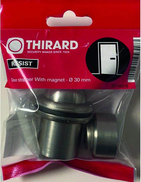 Vista aggiuntiva 1 di Fermaporta per porta con magnete da parete – THIRARD