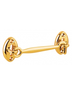Gancio con finitura ottone 100 mm – THIRARD