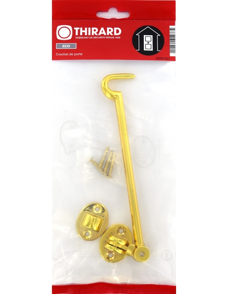 Vista aggiuntiva 1 di Gancio finitura ottone 200 mm – THIRARD
