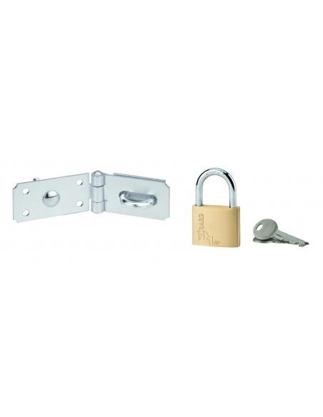 Portalucchetto rinforzato 90 mm con lucchetto – THIRARD