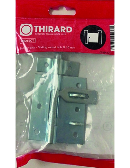 Vista aggiuntiva 1 di Chiavistello lucchettabile per box con catenaccio Ø 10 mm – THIRARD