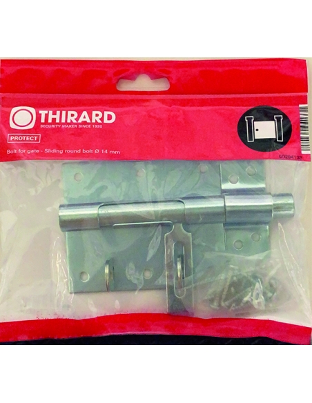 Vista aggiuntiva 1 di Chiavistello lucchettabile per box con catenaccio Ø 14 mm – THIRARD