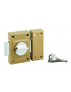Serratura da applicare con pomolo e cilindro da 40 mm – THIRARD