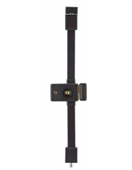 Serratura HORGA, marrone, CR Transit 2, con quadro maniglia, 140 x 88 mm, destra, 4 chiavi – THIRARD