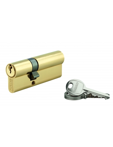 Cilindro europeo SA UNIKEY 30 x 50 mm in ottone, chiave uguale, 3 chiavi - THIRARD