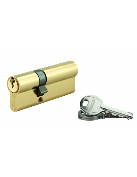 Cilindro europeo SA UNIKEY 30 x 50 mm in ottone, chiave uguale, 3 chiavi - THIRARD