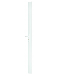 Serratura TRIBANDO Adriatic, bianca, per porta H 2040 mm – THIRARD