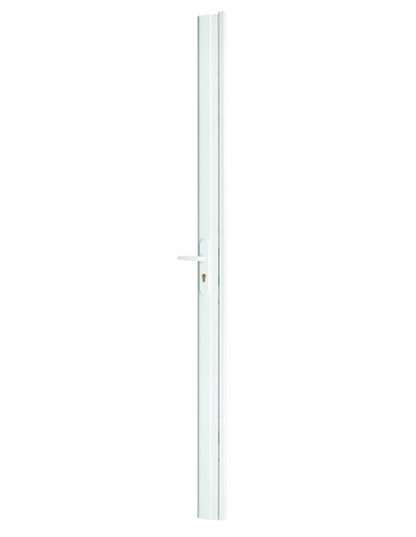 Serratura TRIBANDO Adriatic, bianca, per porta H 2040 mm – THIRARD