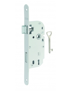 Serratura ECO da incasso, asse 40 mm, catenaccio a mezzo giro, destra, 1 chiave, senza incontro – THIRARD