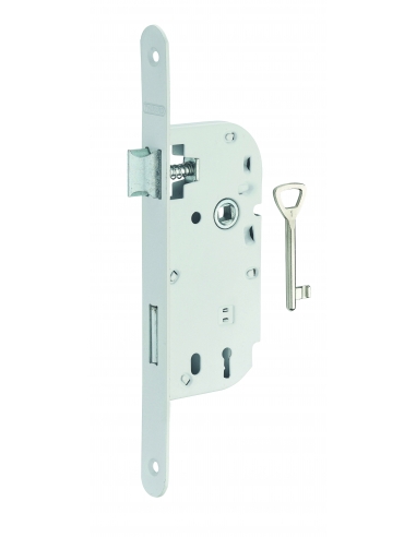 Serratura ECO da incasso, asse 40 mm, catenaccio a mezzo giro, destra, 1 chiave, senza incontro – THIRARD