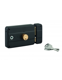 Serratura da applicare HG5 con quadro maniglia, destra, cilindro 60 mm – THIRARD