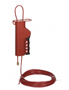 Cavo di blocco regolabile Ø 3,2 mm, lunghezza 2,5 m, per 4 lucchetti – THIRARD