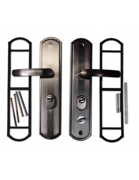 Set chiusura WC 00092553 sinistro con placca BR – THIRARD