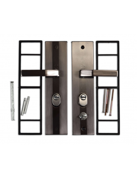 Vista aggiuntiva 2 di Set chiusura WC 00092555 sinistro con placca BC – THIRARD
