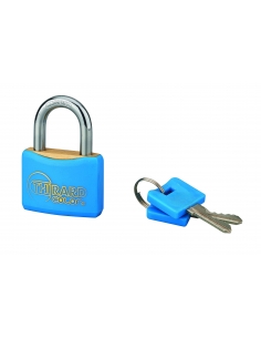 Lucchetto MACH Color 40 mm con arco in acciaio, 2 chiavi – THIRARD