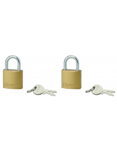 Set di 2 lucchetti TYPE 1 30 mm a chiave uguale, 4 chiavi – THIRARD