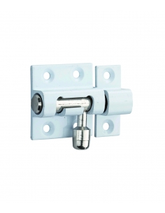 Chiavistello in ottone verniciato bianco 30 mm – THIRARD