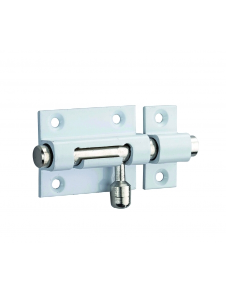 Chiavistello in ottone verniciato bianco 40 mm – THIRARD