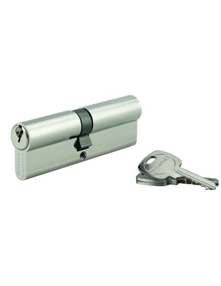 Cilindro europeo STD 45 x 50 mm nichelato, 3 chiavi – THIRARD