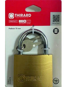 Lucchetto TYPE 1 75 mm, 2 chiavi – THIRARD