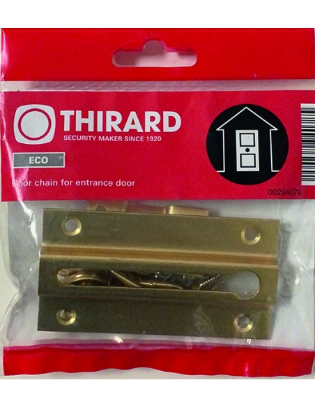 Vista aggiuntiva 1 di Catena di sicurezza ECO con finitura ottone – THIRARD