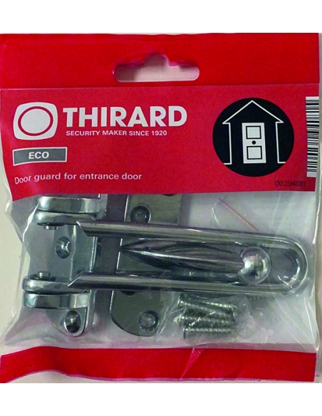 Vista aggiuntiva 1 di Limitatore di apertura ECO per porta, finitura nichelata – THIRARD