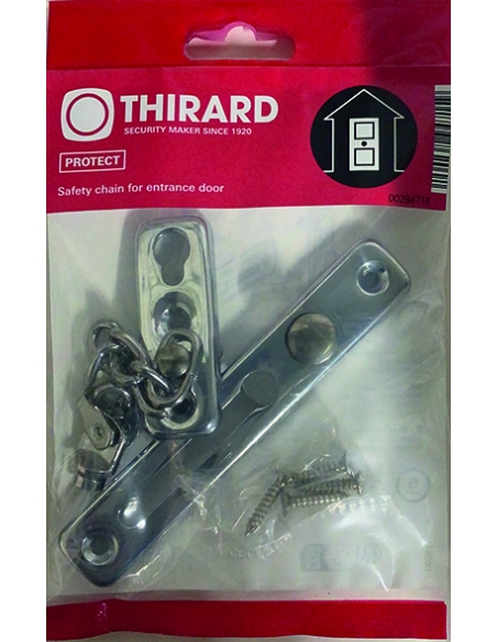 Vista aggiuntiva 1 di Catena di sicurezza GM, nichelata – THIRARD