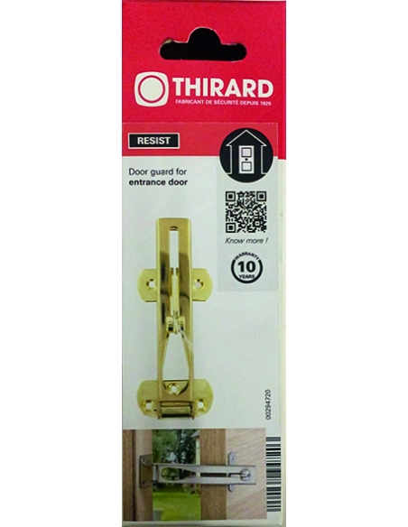Vista aggiuntiva 1 di Limitatore di apertura per porta, dorato – THIRARD