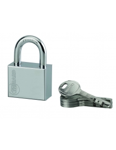 Lucchetto a disco 40 mm in acciaio cromato – THIRARD