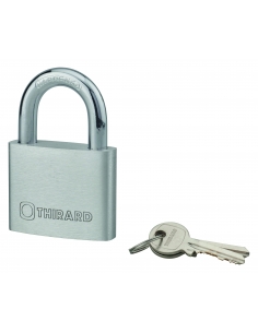 Lucchetto MAXIUM in alluminio 60 mm, 2 chiavi – THIRARD