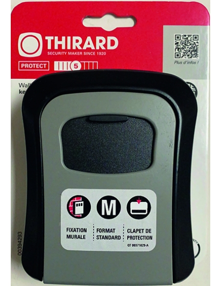 Cassetta portachiavi da parete con combinazione a 4 cifre – THIRARD