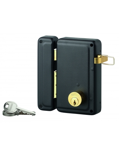 Serratura da applicare 76 x 130 mm, asse 45 mm, sinistra – THIRARD