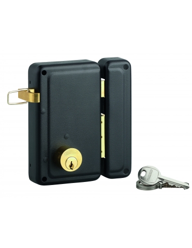 Serratura da applicare 76 x 130 mm, asse 45 mm, destra – THIRARD