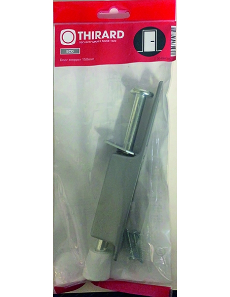 Vista aggiuntiva 1 di Fermaporta 150 mm, finitura argento – THIRARD